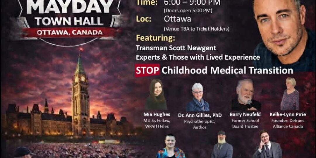 Kellie-Lynn Pirie MayDay Kids in Crisis Rally Ottawa May 5 2026